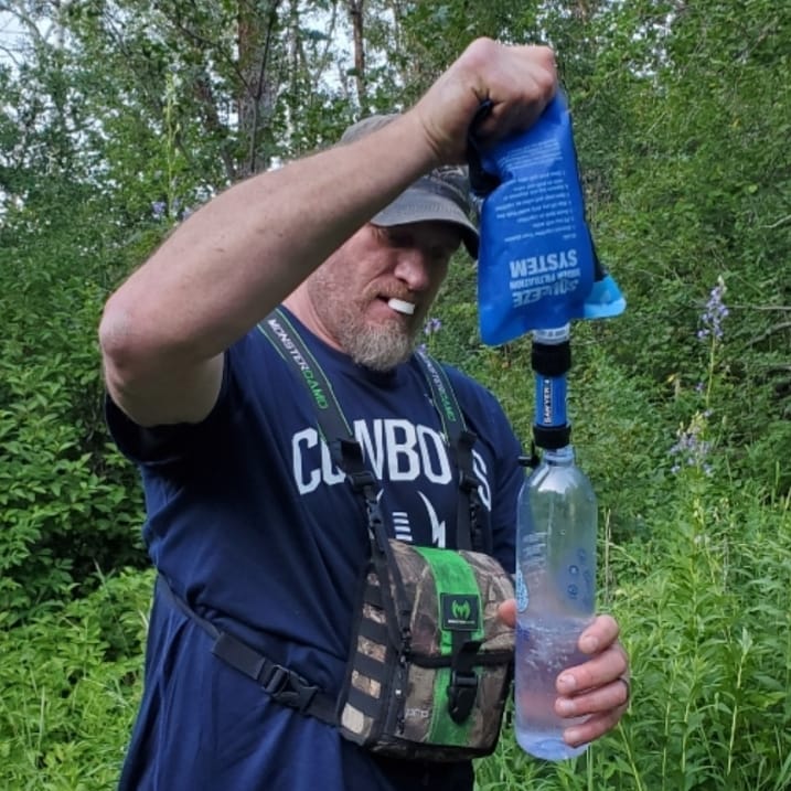 sawyer on bottle