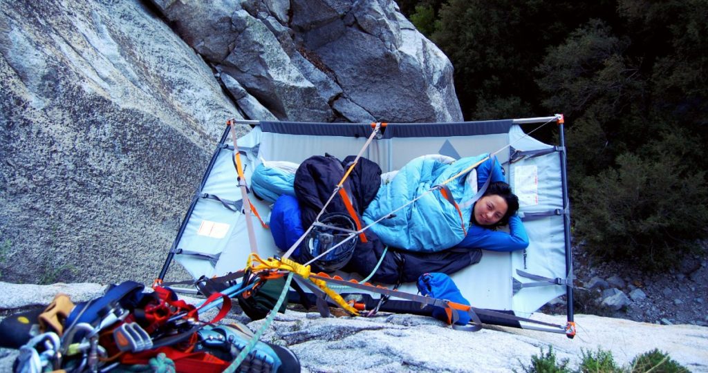 sleeping bag portaledge